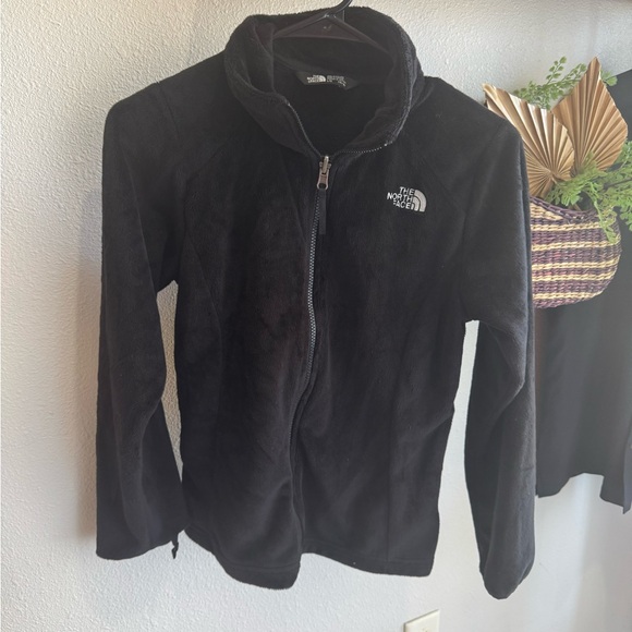 The North Face Black Osolita Fleece Jacket. Girls size L - Picture 2 of 13